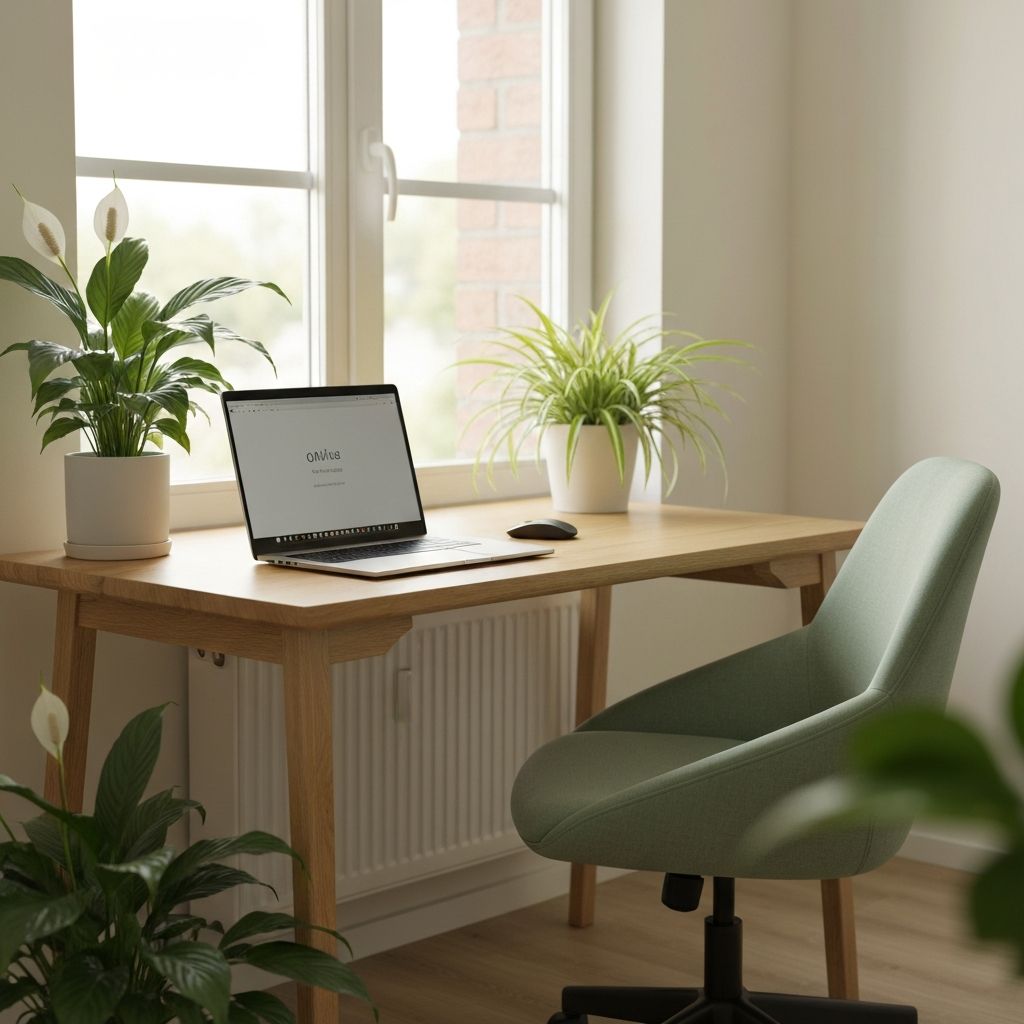 Espaço preparado para sessão de terapia